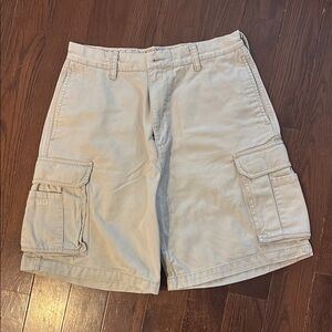 Men's Tan Cargo Shorts